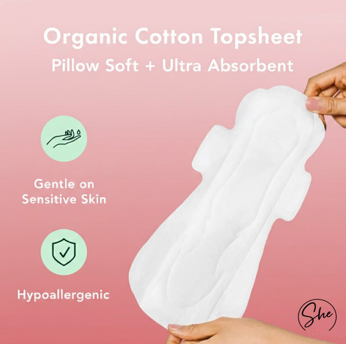 SheNeeds Comfort Pads